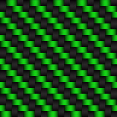 Black and green abstract background, carbon look