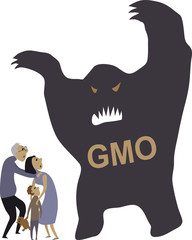 People scared of genetically modified organisms