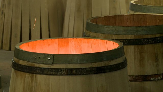 Vinery-Workshop producing barrel
