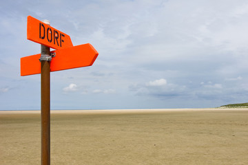 Dorf Schild