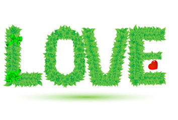 love of green leaves