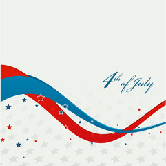 American Independence Day  Patriotic background