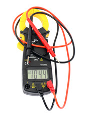 Digital Multimeter Isolated on White Background