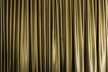 brown curtain
