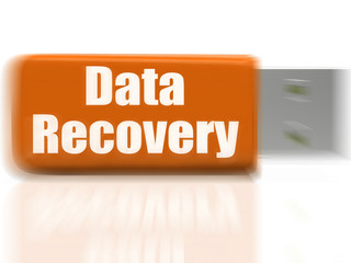 Data Recovery USB drive Means Safe Files Transfer Or Data Recove