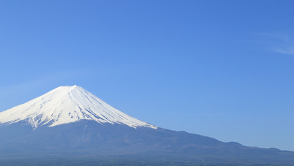 Mount Fuji, view from Lake Kawaguchiko