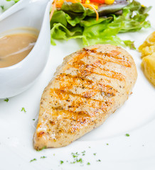 Grilled chicken breast