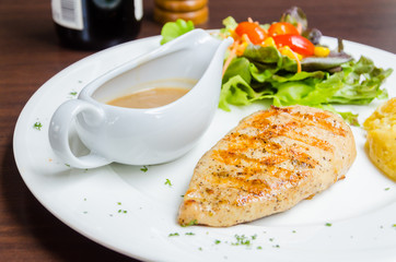 Grilled chicken breast