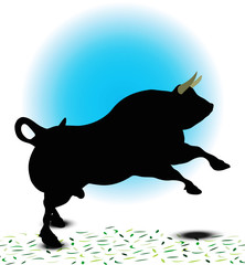 Bull Silhouette