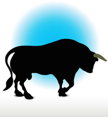 Bull Silhouette