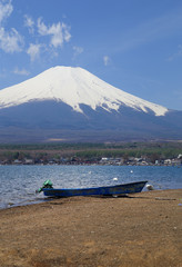 Mt.Fuji at Lake Yamanaka, Japan