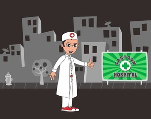 doctor cartoon character