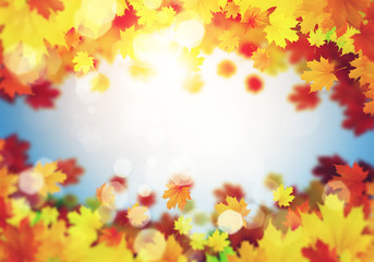 Obraz na płótnie Canvas Autumn background