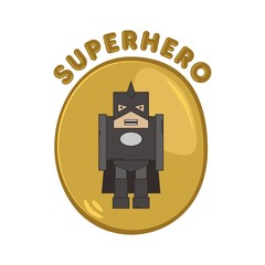 super cartoon hero character
