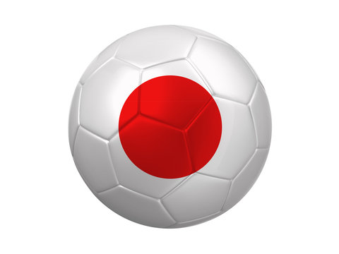 Japan Football Flag