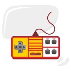 video game console theme art