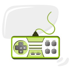 video game console theme art