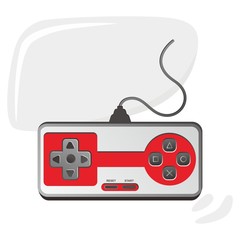 video game console theme art