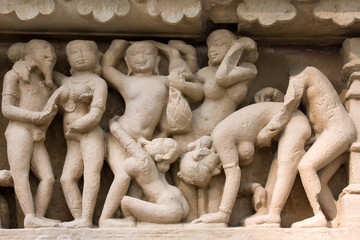 Erotic Temple in India.