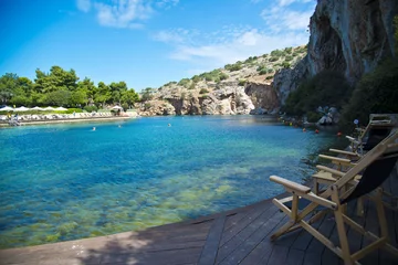 Tuinposter Vouliagmeni Lake Athens Greece © PhotoeffectbyMarcha