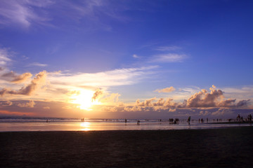 Double six beach in Seminyak, Bali