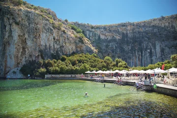 Zelfklevend Fotobehang Vouliagmeni Lake Athens Greece © PhotoeffectbyMarcha