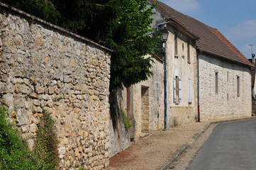 Fototapeta na wymiar France, the old village of Themericourt