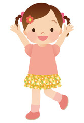 幼い子供　女の子