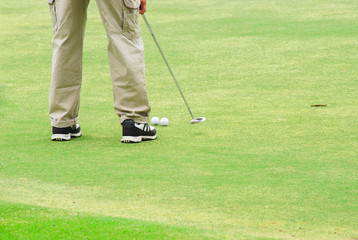 Fototapeta na wymiar golf