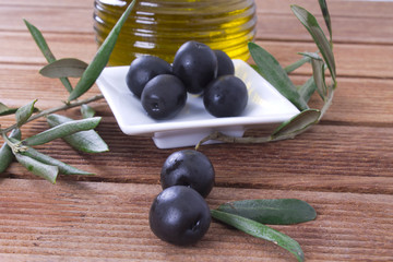 olives on background