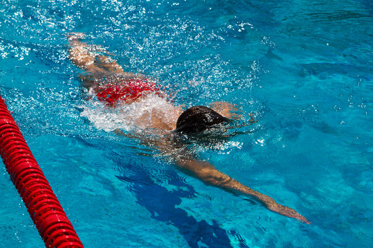 Swimming - Stock Image