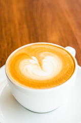 Latte coffee