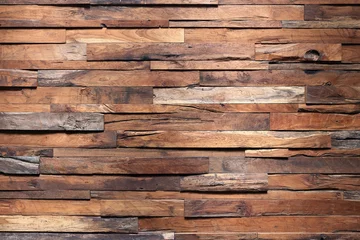Crédence de cuisine en verre imprimé Bois fond de texture de mur en bois de bois
