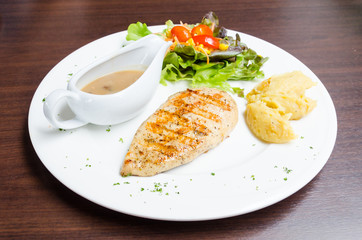 Grilled chicken breast