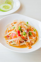 green papaya salad