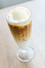 Iced coffee