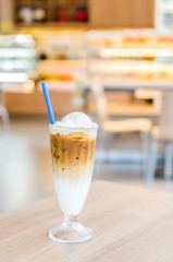 Iced coffee