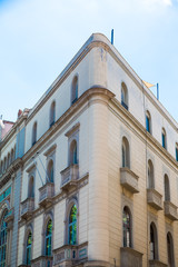 Corner of Old Hotel in Barcelona