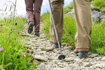 Beim Wandern