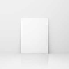blank placard