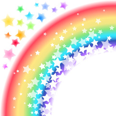 虹　星　背景