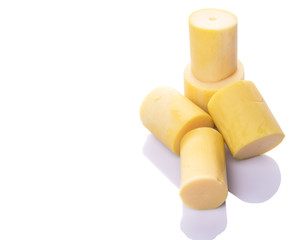 Bamboo shoot on white background