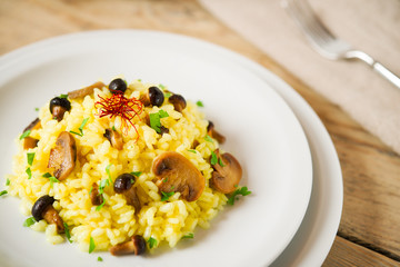Risotto ai funghi