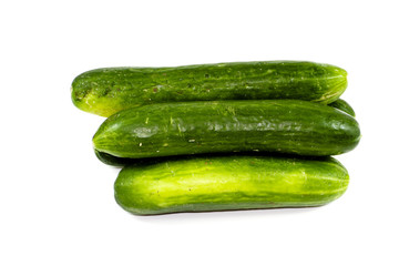 Frische Grüne Gurken