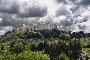 Fototapeta na wymiar abbazia montecassino