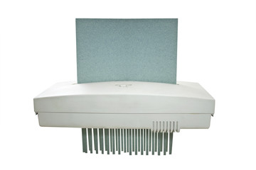 Shredder machine and recycled paper