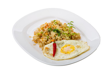 Fried rice with egg
