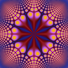 Obraz premium Spotted in Eight Sections