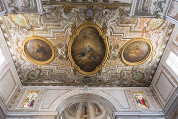 Fototapeta premium The cathedral of Sorrento campania, Italy