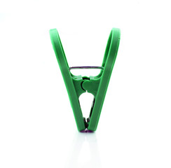 green clothes-peg